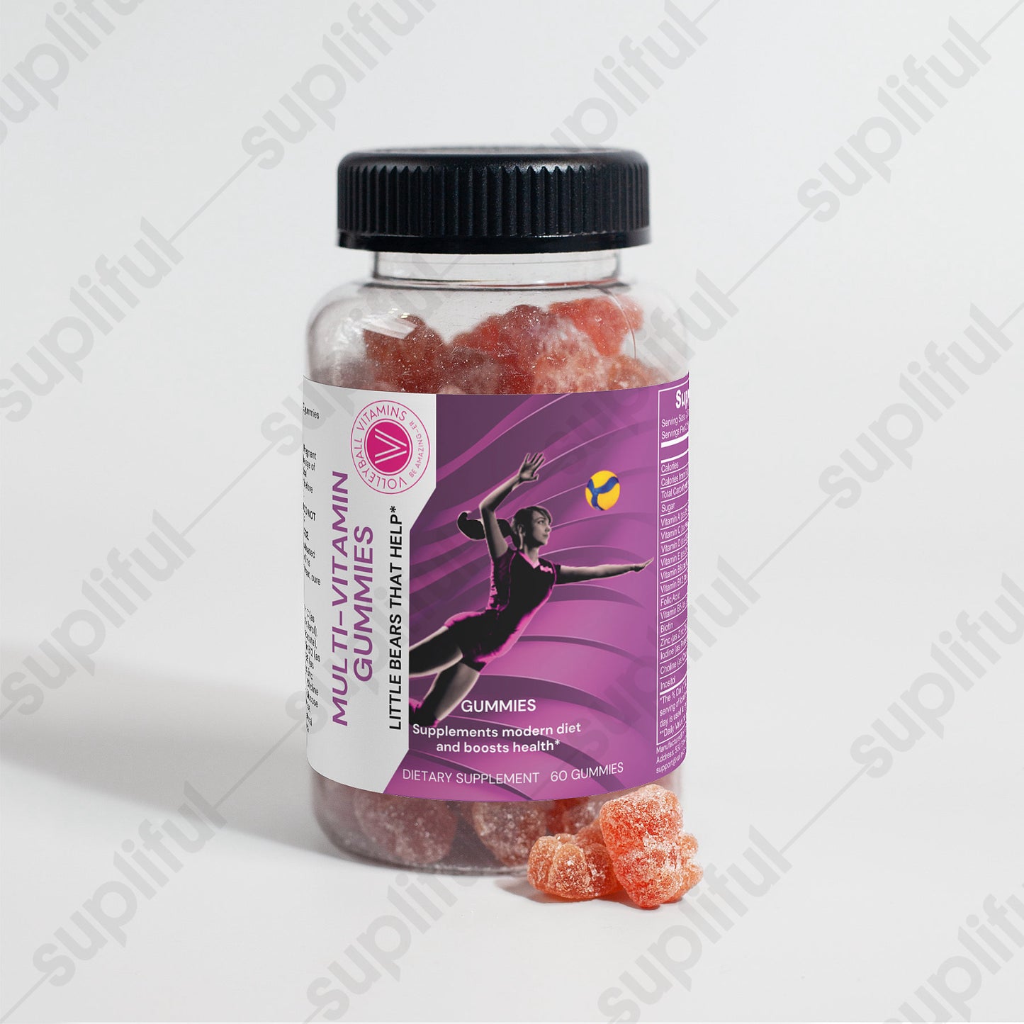 Multivitamin Bear Gummies (Adult) for Women